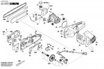 Bosch 3 600 H34 070 AKE 30, AKE 35, AKE 40 Chain Saw 230 V / GB Spare Parts AKE30,AKE35,AKE40